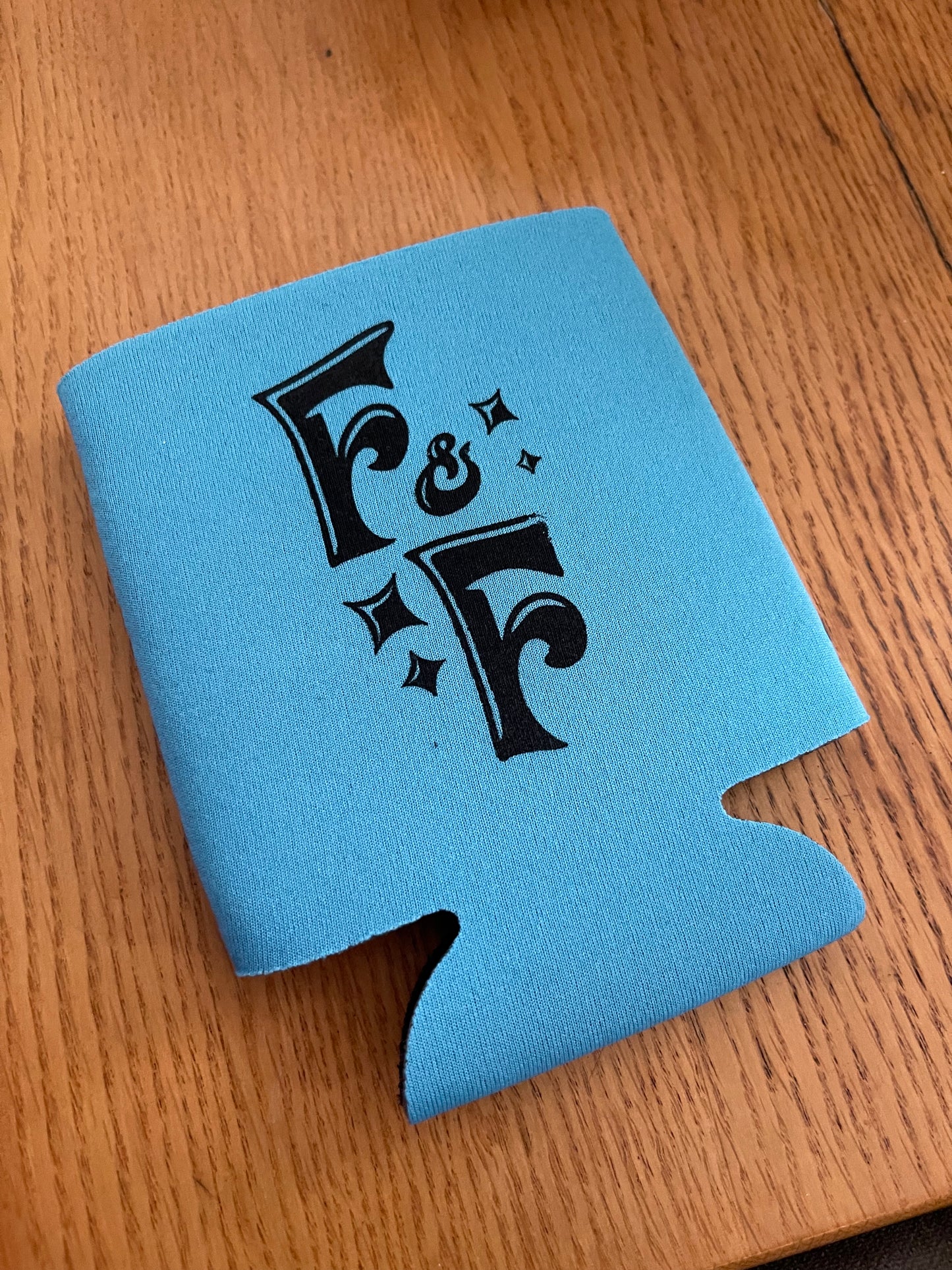 F&TF Logo Koozie