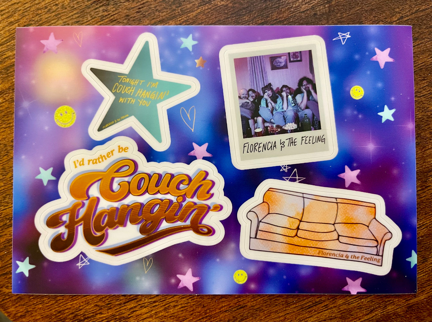 Couch Hangin' Sticker Sheet