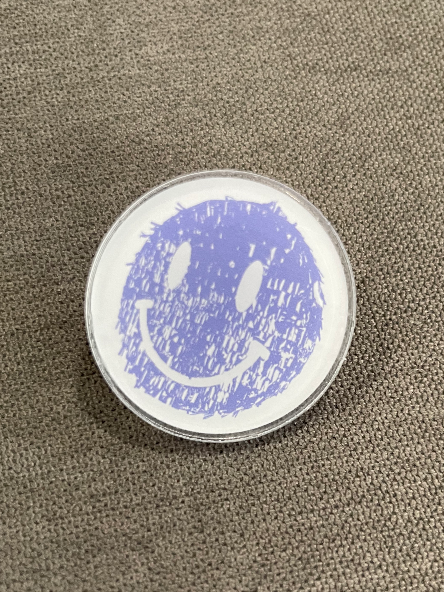 Birthday Smiley Face Pin
